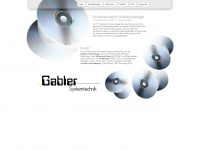 gabler-systemtechnik.de Webseite Vorschau