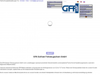 gfa-germany.de Webseite Vorschau