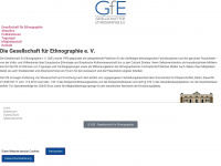 gfe-online.org Webseite Vorschau