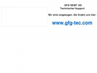 gfg-tec.de Webseite Vorschau
