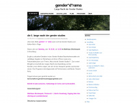 genderdrama.wordpress.com Webseite Vorschau