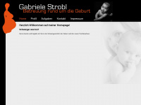 gabriele-strobl.de Webseite Vorschau