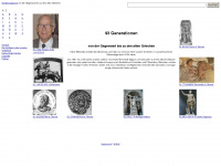 genealogie-93-generationen.eu Webseite Vorschau