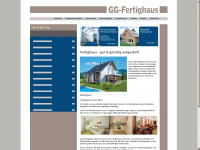 gg-fertighaus.de Webseite Vorschau