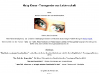 gaby-kreuz.de Webseite Vorschau