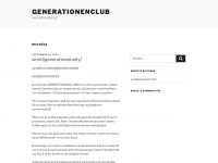 generationenclub.de Webseite Vorschau