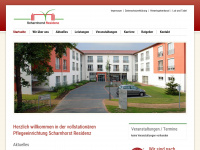 scharnhorst-residenz.de Webseite Vorschau
