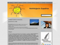 expedition-sunshine.de Webseite Vorschau
