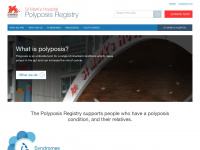 polyposisregistry.org.uk Webseite Vorschau
