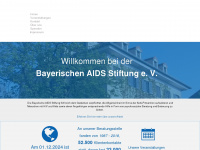 aids-stiftung-bayern.de Webseite Vorschau