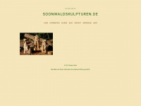 soonwaldskulpturen.de Webseite Vorschau