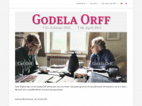 godela-orff.de Webseite Vorschau