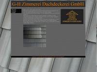 gh-zimmerei.de Webseite Vorschau