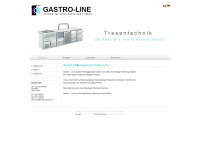 gastroline-bleifuss.de Webseite Vorschau