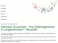 gaertnerei-gruschwitz.de Webseite Vorschau