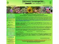gaertnerei-immengarten-jaesch.de Webseite Vorschau