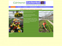 gaertnerei-locherhof.de Webseite Vorschau