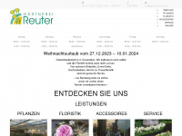 gaertnerei-reuter.de Webseite Vorschau