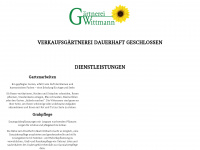 gaertnerei-wittmann.de Webseite Vorschau