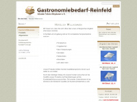 gastronomiebedarf-reinfeld.de Webseite Vorschau