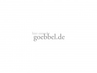 goebbel.de Webseite Vorschau