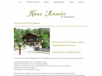 gaestehaus-annelie.de Webseite Vorschau