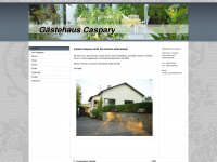 gaestehaus-caspary.de Webseite Vorschau