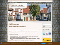gaestehaus-erlensee.de Webseite Vorschau