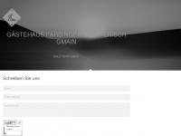 gaestehaus-faerbinger.de Webseite Vorschau