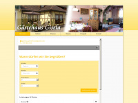gaestehaus-gisela.de Webseite Vorschau