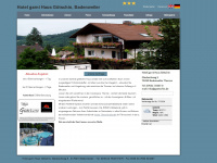 gaestehaus-goetschin.de Webseite Vorschau