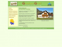 gaestehaus-groebl.de Webseite Vorschau