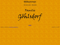 goehlsdorf.net Webseite Vorschau