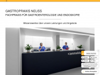 gastropraxis-neuss.de Webseite Vorschau