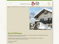 gaestehaus-held.de Webseite Vorschau