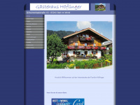 gaestehaus-hoeflinger.de Webseite Vorschau