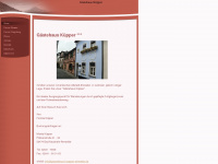 gaestehaus-kuepper-ahrweiler.de Webseite Vorschau