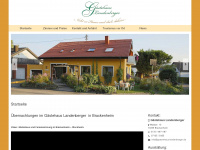 gaestehaus-landenberger.de Webseite Vorschau
