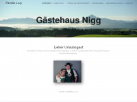 gaestehaus-nigg.de Webseite Vorschau