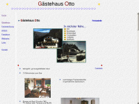gaestehaus-otto.de Webseite Vorschau