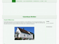 gaestehaus-reither.eu Webseite Vorschau