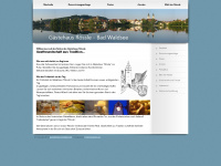 gaestehaus-roessle.com Webseite Vorschau