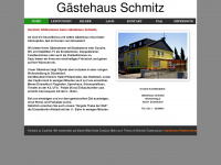 gaestehaus-schmitz.com Webseite Vorschau