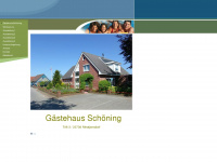gaestehaus-schoening.de Webseite Vorschau