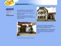 gaestehaus-weilacher.de Webseite Vorschau