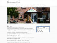 gaestehaus-zur-linde.de Webseite Vorschau