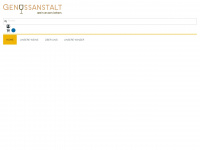 genussanstalt.com Webseite Vorschau
