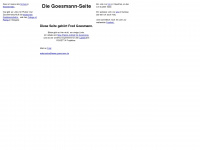 goesmann.de Webseite Vorschau
