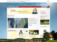 goesslingen.de Webseite Vorschau