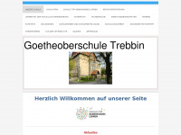 goetheoberschule-trebbin.de Webseite Vorschau